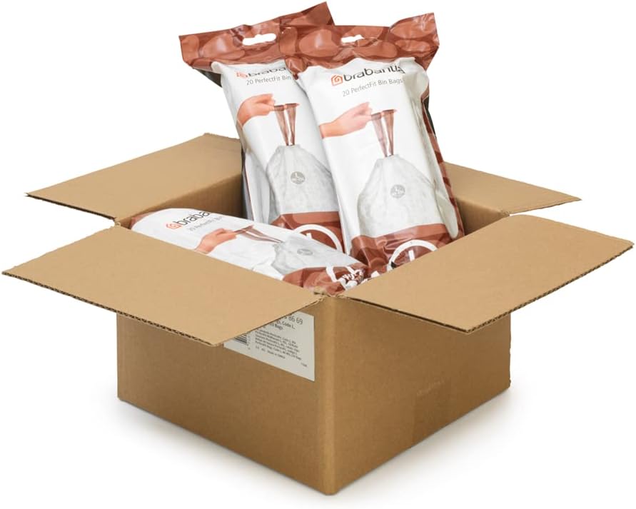 PerfectFit Bin Liners Multipack – Drawstring Trash Bags