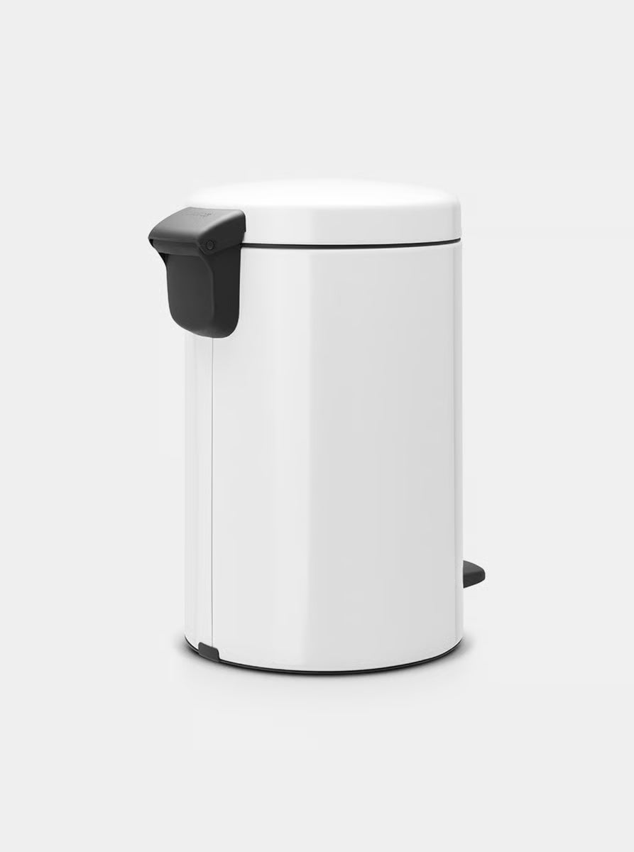 Brabantia NewIcon Pedal Bin, 20 Litre, White