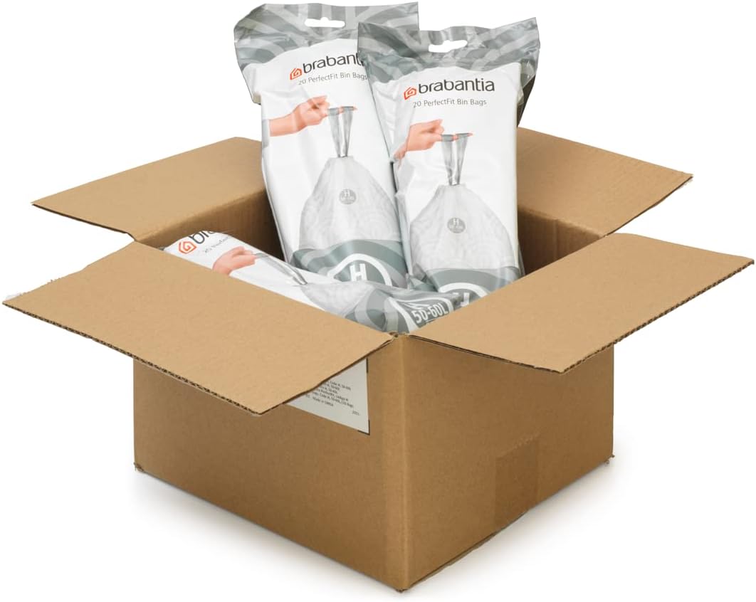 PerfectFit Bin Liners Multipack – 50-60L Trash Bags