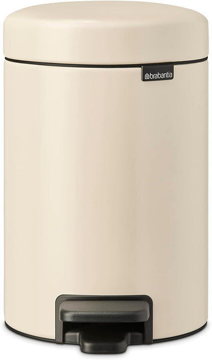 Small Soft-Close Pedal Bin 3L – Odour-Resistant Bathroom Waste