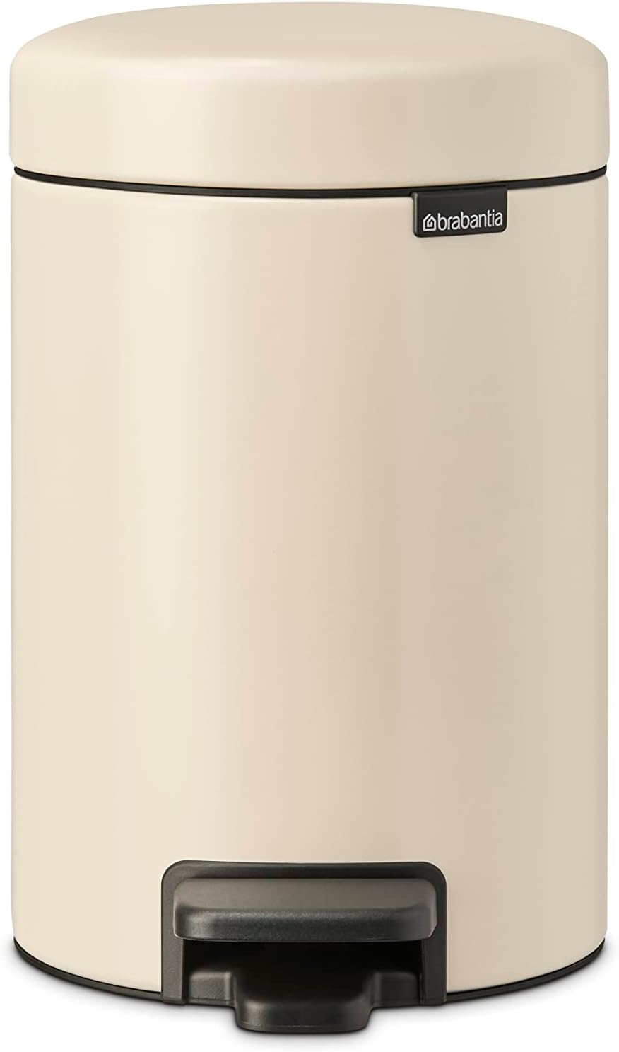 Small Soft-Close Pedal Bin 3L – Odour-Resistant Bathroom Waste