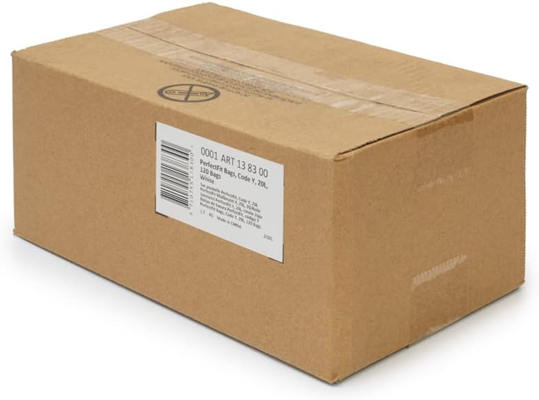 PerfectFit 20L Trash Bags – Strong Liners with Tie Tape