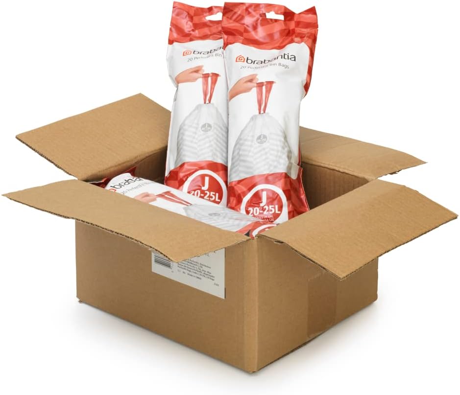 PerfectFit Trash Can Liners Multipack – Drawstring, 20–25L