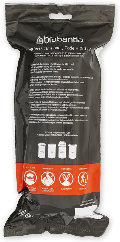 PerfectFit Bin Liners Multipack – 50-60L Trash Bags