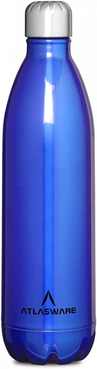 Atlasware Stainless Steel Vacuum Flask, Double-Wall Insulated, Assorted Colour, 750 ml