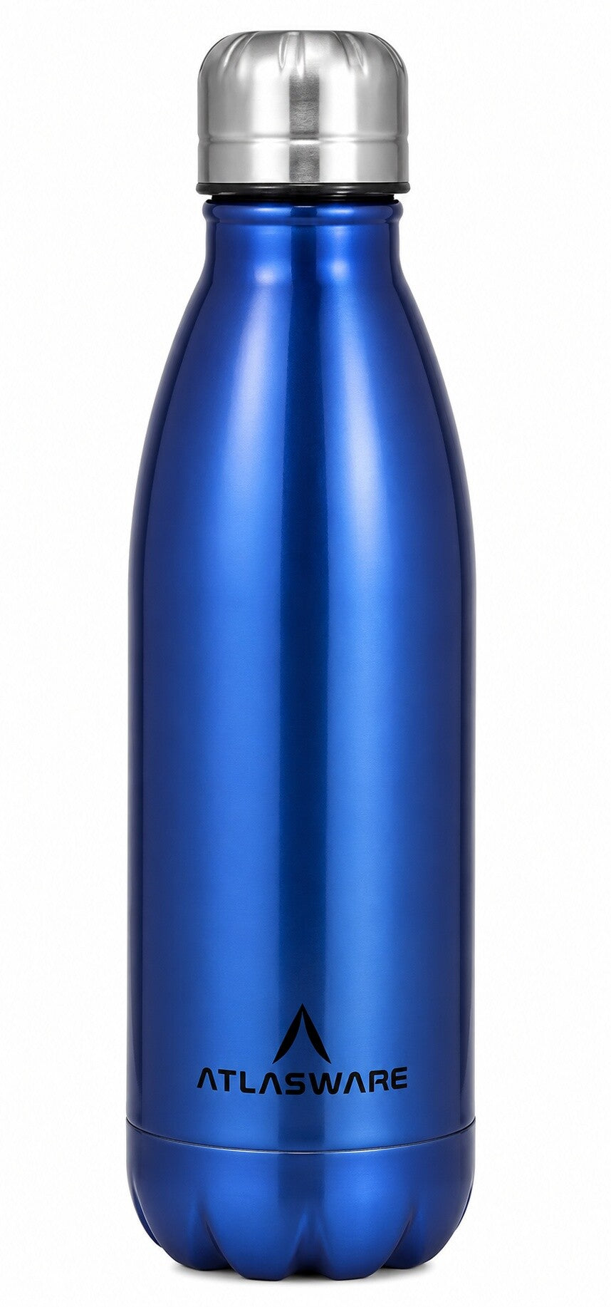 Atlasware Stainless Steel Vacuum Bottle, Double-Wall Insulated, Assorted Colour, 350 ml